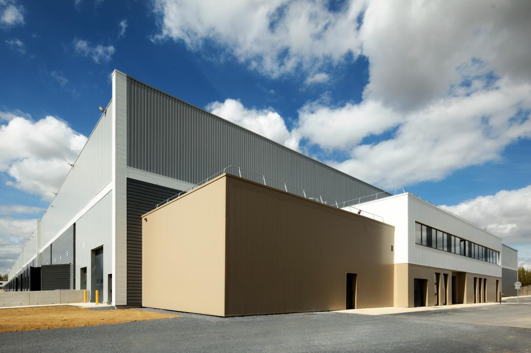 Construction d’une plateforme logistique