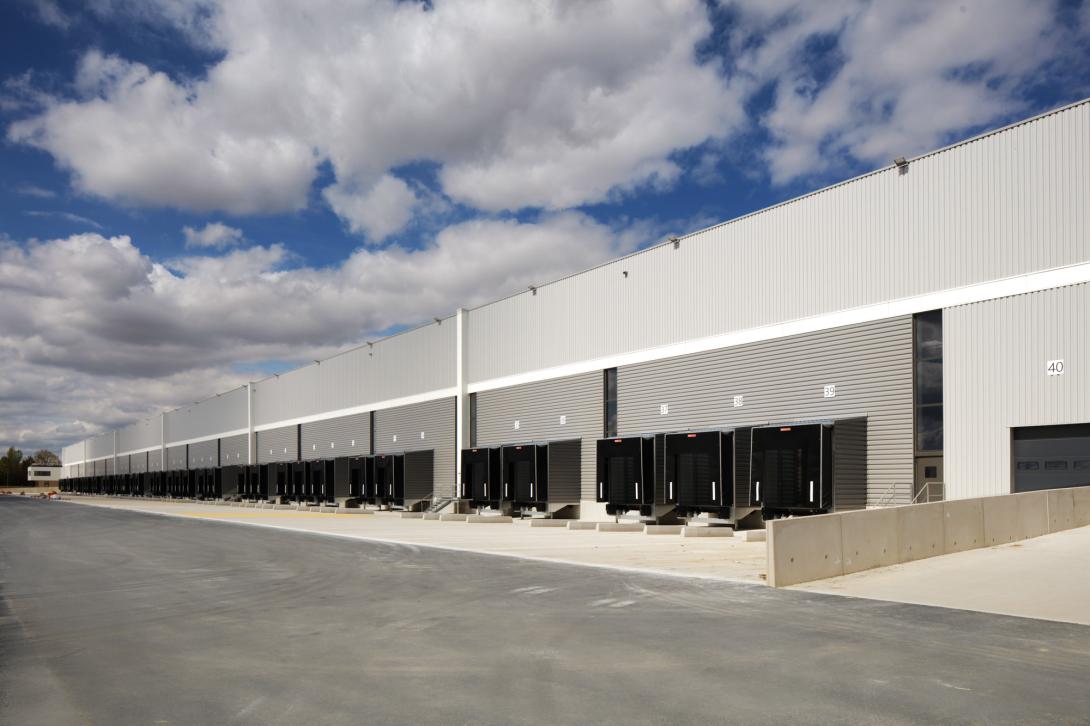 Construction d’une plateforme logistique