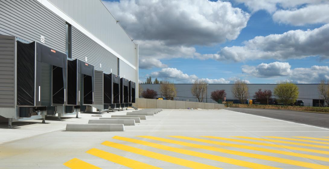 Construction d’une plateforme logistique