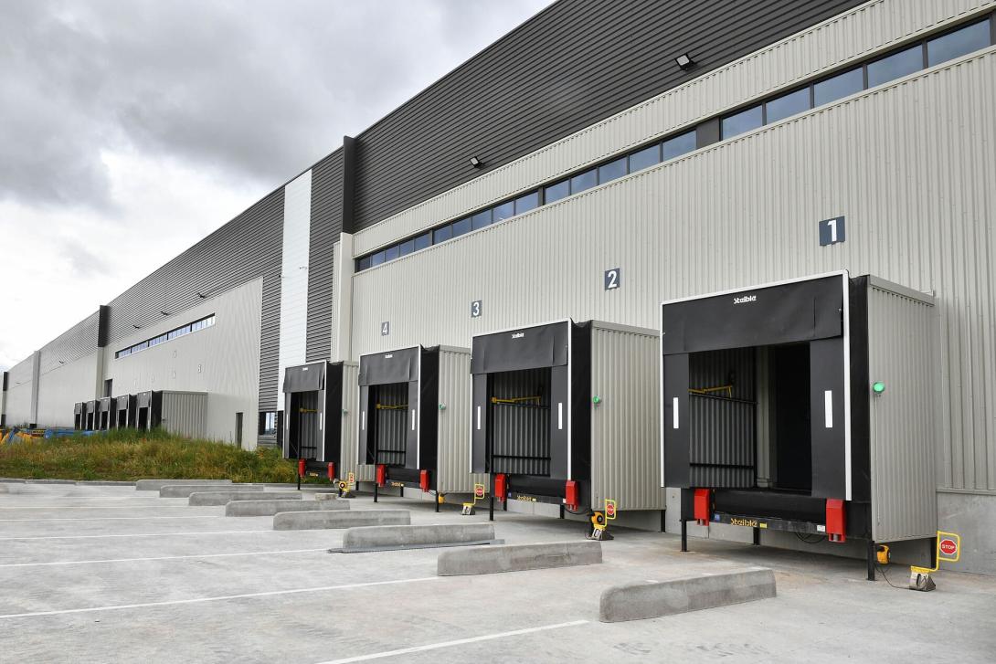 Construction d’une plateforme logistique