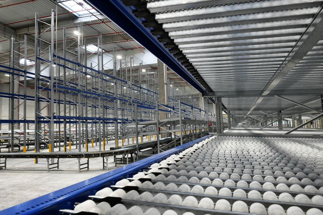 Construction d’une plateforme logistique