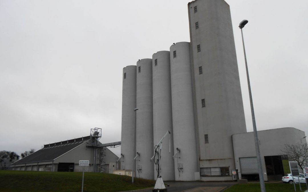 Agroalimentaire Acolyance construction de silo