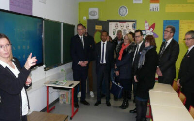 Vu dans la presse | Inauguration de l’école Prévert – Villeneuve-sur-Aisne (02)